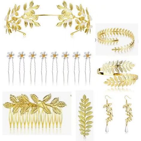 Brauthaarnadeln – Haarkämme mit Blumen – Perlenhaarschmuck – Brauthaaraccessoires mit Kristallblättern für Damen und Mädchen