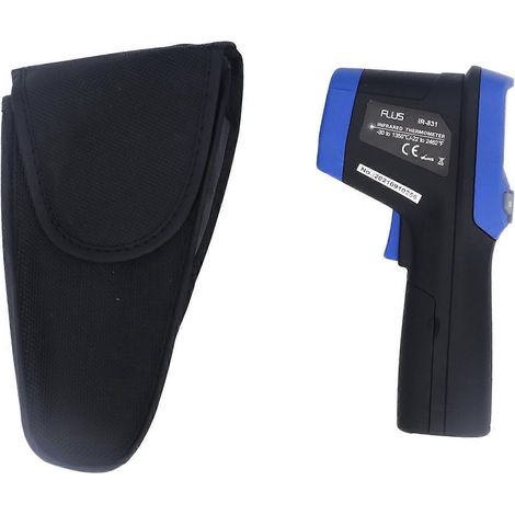 Infrarot-Thermometerpistole, hochpräzise, industrietauglich, berührungslos, -30 bis 1350 °C, handliches Wärmethermometer (1/4)