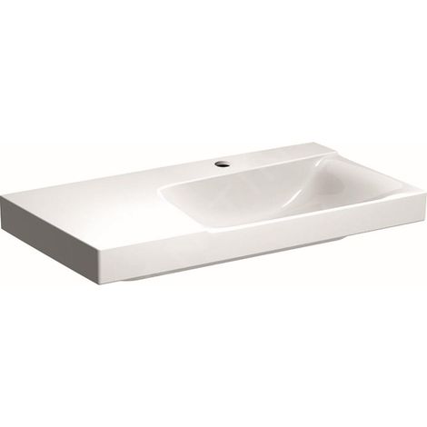 Geberit Xeno 2 lavabo, surface de pose à gauche, avec trou pour (1/5)