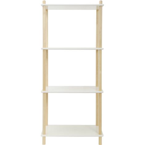 FURNITURE HMD Display Shelves 4 Tier Shelf Unit Bookshelf Organizer Storage Unit (1/2)
