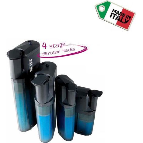 SKIMMER DI SUPERFICIE POMPA FILTRO COMPLETO ACQUARIO DOLCE E MARINO 270-540 L/H (1/5)