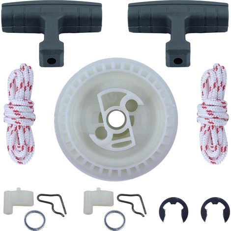 Poulie de démarrage pour Stihl MS191 MS192 017 018 019T, poulie de démarrage, poignée, corde de démarrage, kit de cliquet (1/5)
