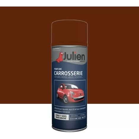 Bombe de peinture JULIEN Carrosserie Rouge bordeaux Brillant 0,4 L (1/2)