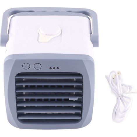 Condizionatore d'aria portatile da 5 watt con 3 velocità – mini raffrescatore d'aria per ufficio, camera da letto e casa (1/5)
