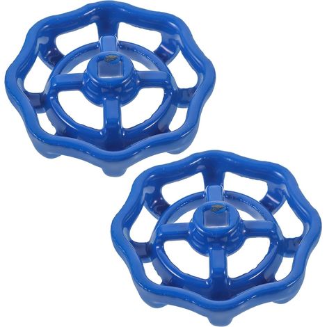 2 pièces Poignée Robinet Métal Volant Valve (1/5)