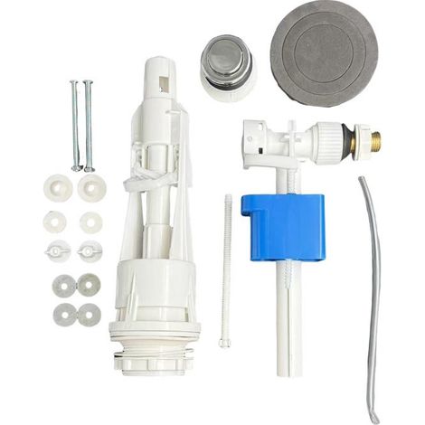 Robinet flotteur ultra-silencieux à alimentation latérale, accessoires de réservoir de WC, mécanisme de chasse d'eau, Tower Sanitary Ware (1/5)
