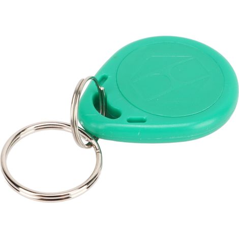 Lot de 100 porte-clés de verrouillage de porte 125 kHz, lecture seule, carte d'accès sans contact intelligente, vert foncé (1/5)
