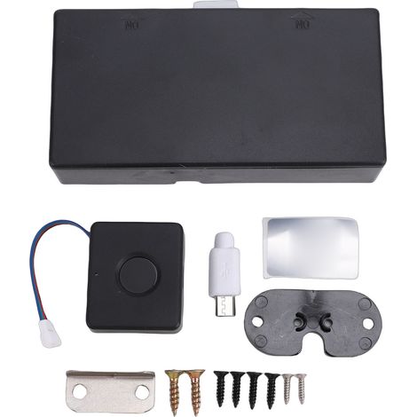 Serrure à empreinte digitale pour meuble Modèle T4 Verrouillage automatique rapide 0.5s Sécurité intelligente (1/5)