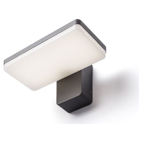 Lampada applique RINA da parete grigio antracite  230V LED 12W IP65  3000K