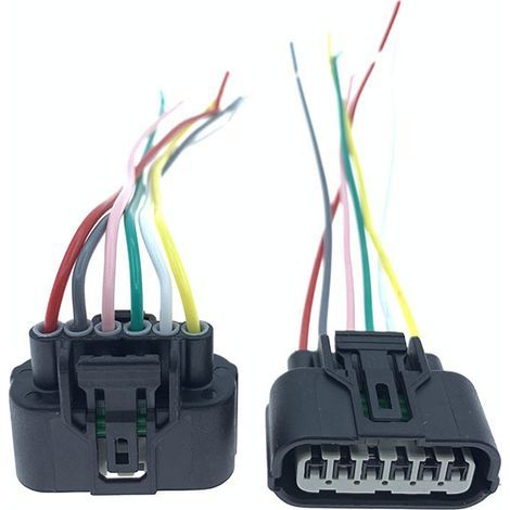 6P Electronic Accelerator Pedal Wiring Harness Connector for Honda Accord (1/4)
