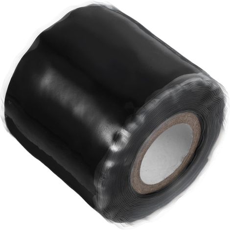 Ruban isolant en silicone 1 rouleau, noir (1/5)