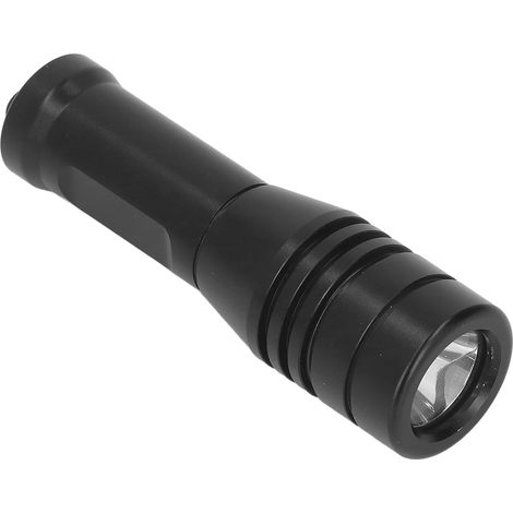Lampe torche de plongée LED en alliage d'aluminium, étanche IPX8, lumière blanche 800 lumens, idéale pour les sports sous-marins. (1/5)