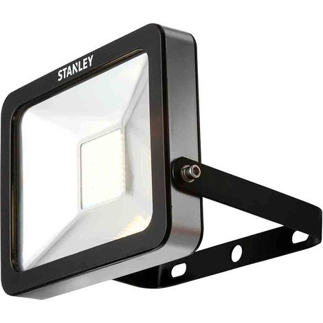 Stanley Zurich Floodlight 20 Watt Slimline Outdoor IP65 Rated Fitting - Black (1/5)