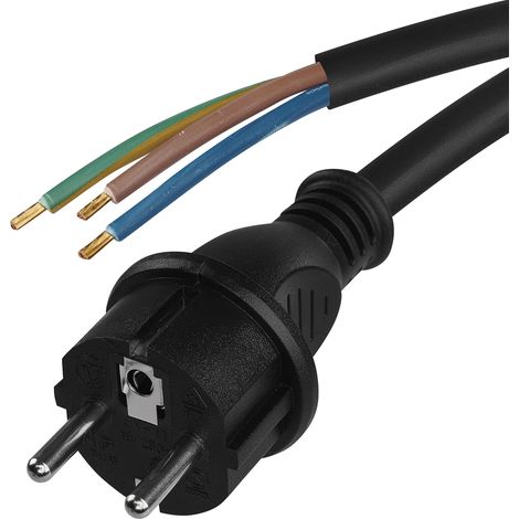 Emos cavo Flexo – GU MMI 3 x 1 mm, 5 m, colore nero, SY-139GR – 11 (1/5)