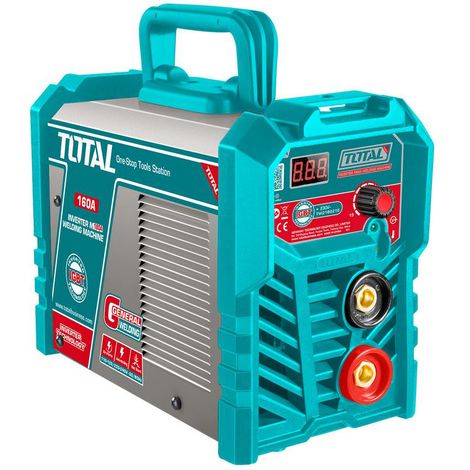 SALDATRICE INVERTER IGBT A ELETTRODO 15-160A 230V SALDATURA+ACCESSORI TOTAL (1/5)