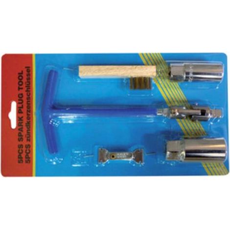 CHIAVE P/CANDELE C/SPAZZOLINO SET 5 PZ