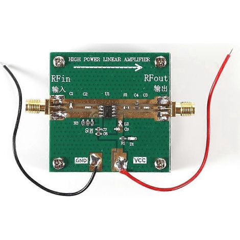 Amplificateur de puissance radiofréquence RF2126 400-2700 MHz, amplificateur linéaire avec dissipateur thermique, 2,4 GHz, 1 W (1/4)