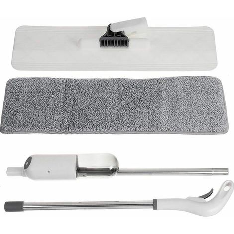 Green Mobility-Vaporiser Mop Pour Le Nettoyage Sol De Pulverisation D'Eau Plat Mop Carrelage Maison Mop Avec 1 Pulverisateur Mop Pad Pour La Maison Cuisine Plancher Ceramique (1/5)