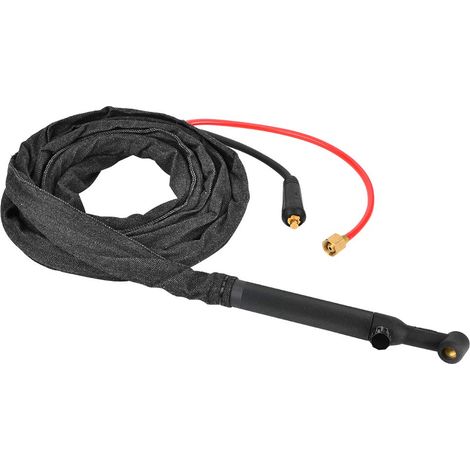 Pistolet de soudure refroidi par air, type durable robuste d'ascenseur de torche de WP26V TIG 4 mètres de câble Pistolet de soudure refroidi par air SR 26V 200A pour le trava (1/4)