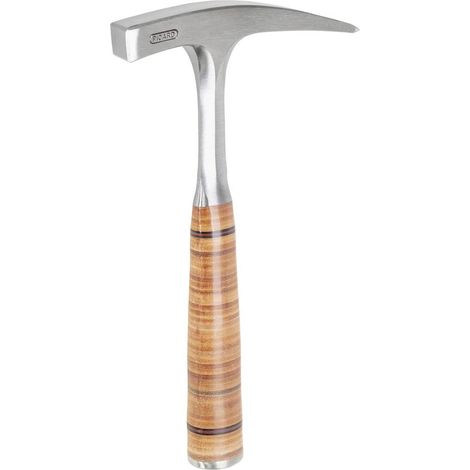 Picard Martello da geologo trasparente 500 g con impugnatura in cuoio (1/3)