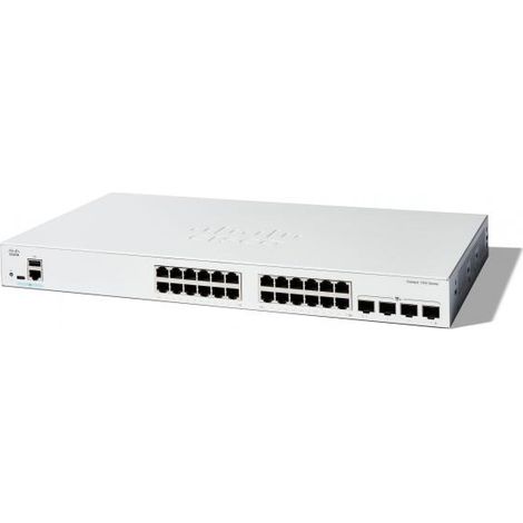Cisco C1200-24T-4X switch di rete Gestito L2/L3 Gigabit Ethernet (10/100/1000) Bianco (1/2)
