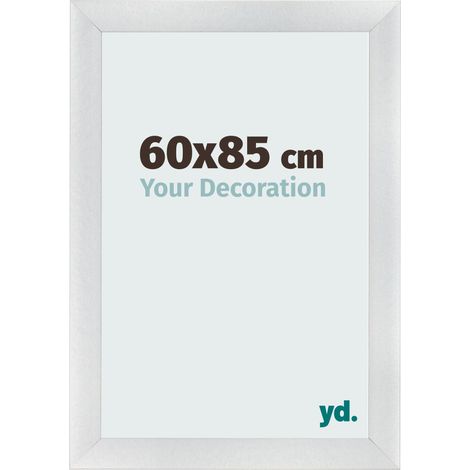 yd. - Cadre photo 60x85 - Argent Mat - MDF - Pisa (1/5)