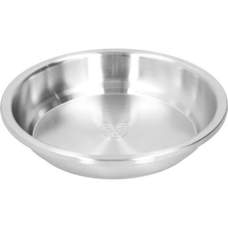Assiette Creuse en Acier Inoxydable 28cm pour Salade, Soupe et Service - Robustes et Durables pour Cuisine (1/5)
