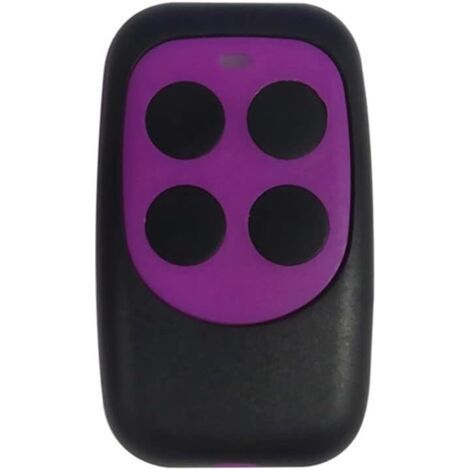 Télécommande 433 MHz sans fil Duplicateur 4 boutons en métal Clone Contrôleur Copier Portails Électriques Gadgets Voiture Maison Garage Duplicateur Key Fob (1/4)