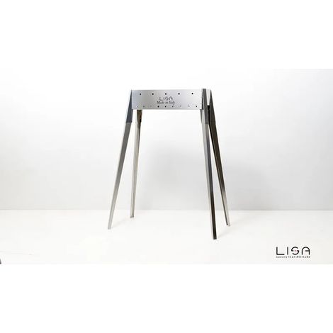 Cuoci arrosticini a carbonella 50 cm Lisa Miami 500