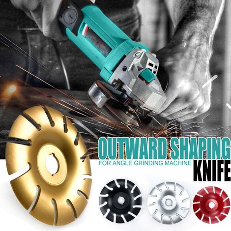 Disco de lijado para carpintería, disco para amoladora angular, disco de pulido, herramienta de bricolaje, dorado 95 mm, cinceles para madera, dorado, 22, 23 mm, 95 mm, herramientas domésticas para tr (1/5)