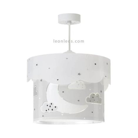 Dalber Lámpara de techo para bebe gris Moon (1/5)