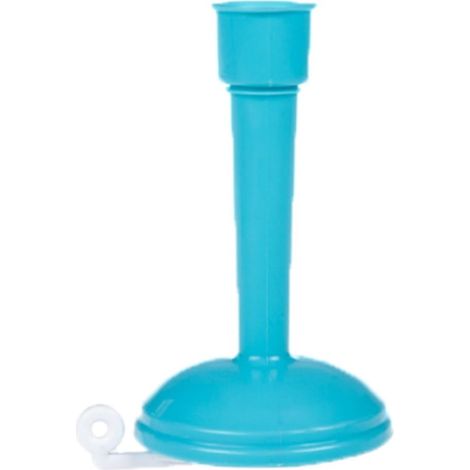 Verstellbare Wasserhahndüse – 2er-Set – ABS und PVC – Druckminderer – Küche und Bad – Blau (kurz und lang) (1/5)