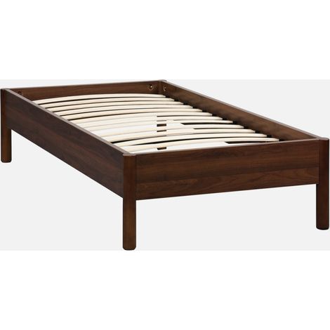 Letto con rete a doghe 90x190cm decorazione legno