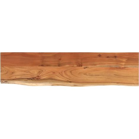 Dessus de table  Dessus de bureau  Plateau de table 160x40x3,8 cm rectangulaire bois massif acacia