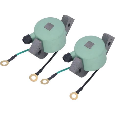 Bobine di accensione, Bobina di accensione 580416 582995 584477 Bobina di accensione rotonda verde di ricambio per motore da 20 CV 1951-1972 (1/4)