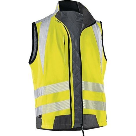 Kübler Weste REFLECTIQ PSA 2 7207 warngelb/anthrazit Gr.L (1/2)