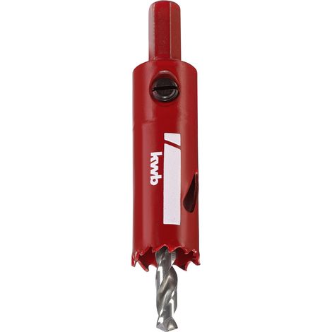 Scie cloche kwb HSS bi métal 20 mm découpe précise (1/5)