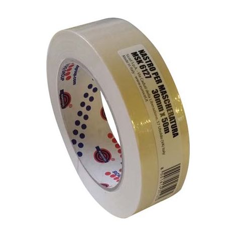NASTRO CARTA MSK 6127 TB EUROCEL - MM 30 ML 50- 60 pezzi