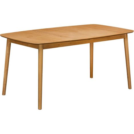 Mesa de comedor extensible Tilda, rectangular, para 6 comensales, color beige - Atmosphera créateur d'intérieur (1/5)