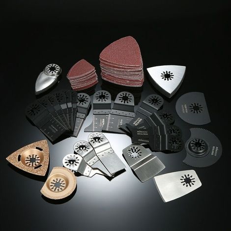 100pcs Mix Oscillating Blade Kit Multi Tool Web Saw Multitool Accessory (1/5)