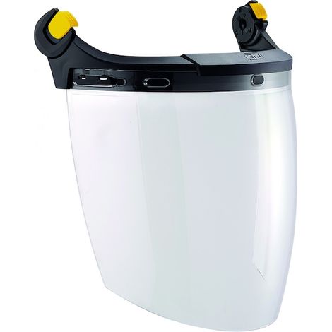 Petzl – Visière de protection contre arc électrique VIZEN – Ultra-enveloppante – Traitement anti-buée et anti-rayures – Pour casques VERTEX et STRATO (1/4)