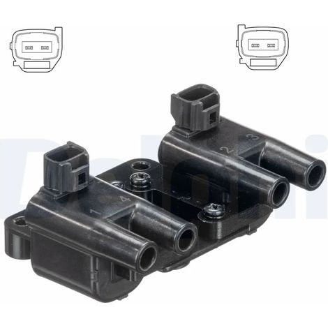 Bobine d'allumage Delphi Technologies GN10581-12B1 CHEVROLET 96453420