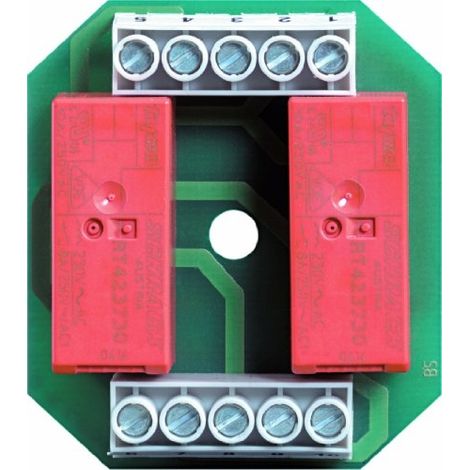 Gira 038200 relè doppio incassato verde 230 volt