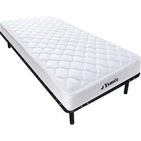 Set Rete con doghe + Materasso a molle YSMÉE di WOLKENLOS 90 x 190 cm