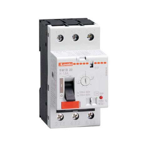 Disyuntor para motor Lovato 11SM1B40 de 9-14 A (1/2)