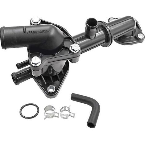 Kit de tuyauterie et boîtier de thermostat de liquide de refroidissement moteur - compatible Hyundai EON 2012-2019 (références: 25622-05000 et 25600-05000) - réf. 25600-05010 (1/5)