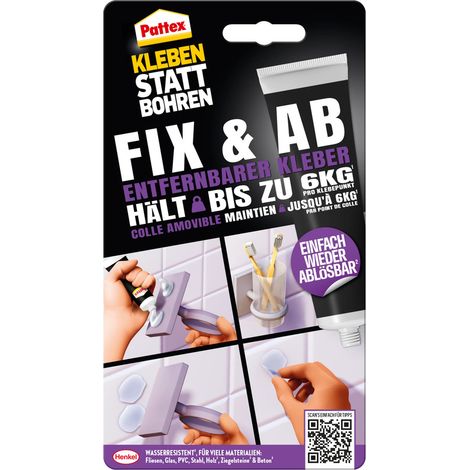 Henkel - Pattex Kleben statt Bohren Fix&Ab, 44 g - PKBR2