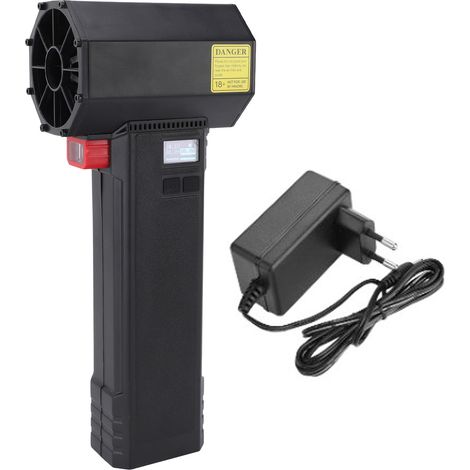 Ortviai Souffleur Électrique Portable Haute Pression pour Voiture, Clavier et Ordinateur – Turbine à Flux Axial, Prise UE