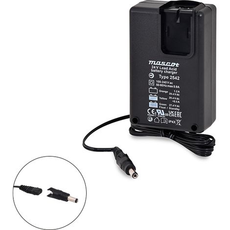 Mascot - Chargeur plomb Mascot 2542 24V/1.2A 110-230V (Intelligent) (1/2)