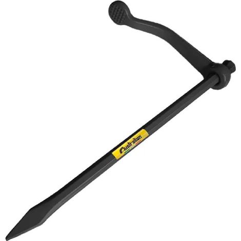Chiodo fermarighe realizzato in acciaio riaffilabile Cr-V e carbonio 250 x 130 mm (1/2)